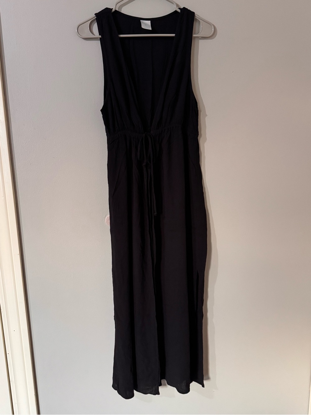 Kona Sol Black swim cover up dress size S/M